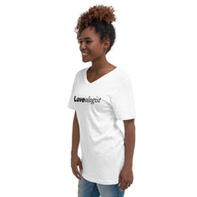 Load image into Gallery viewer, Unisex Short Sleeve V-Neck T-Shirt
